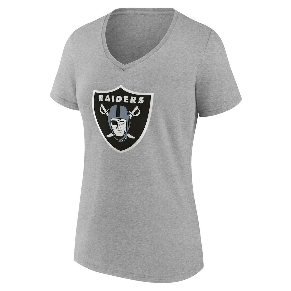 Las Vegas Raiders Women's Team Authentic Personalized Name & Number V-Neck T-Shirt | NFL Discount