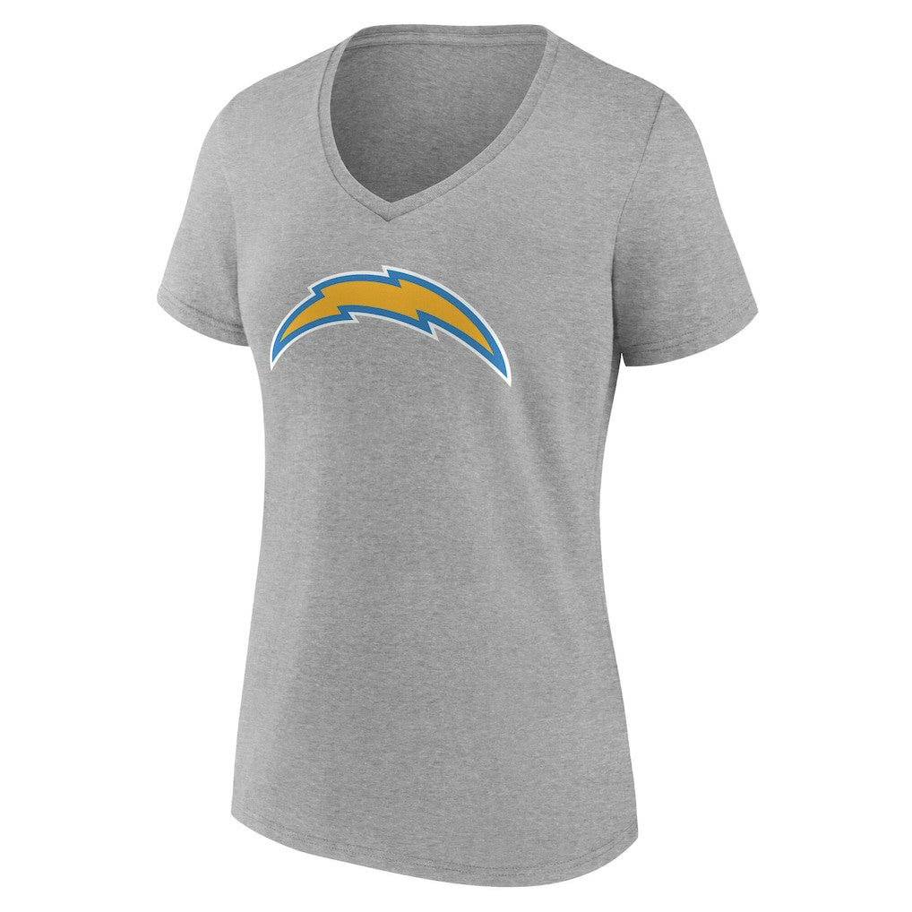 Los Angeles Chargers Women's Team Authentic Personalized Name & Number V-Neck T-Shirt | NFL Hot