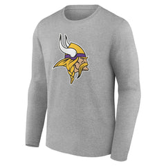 Minnesota Vikings Team Authentic Personalized Name & Number Long Sleeve T-Shirt | NFL Online