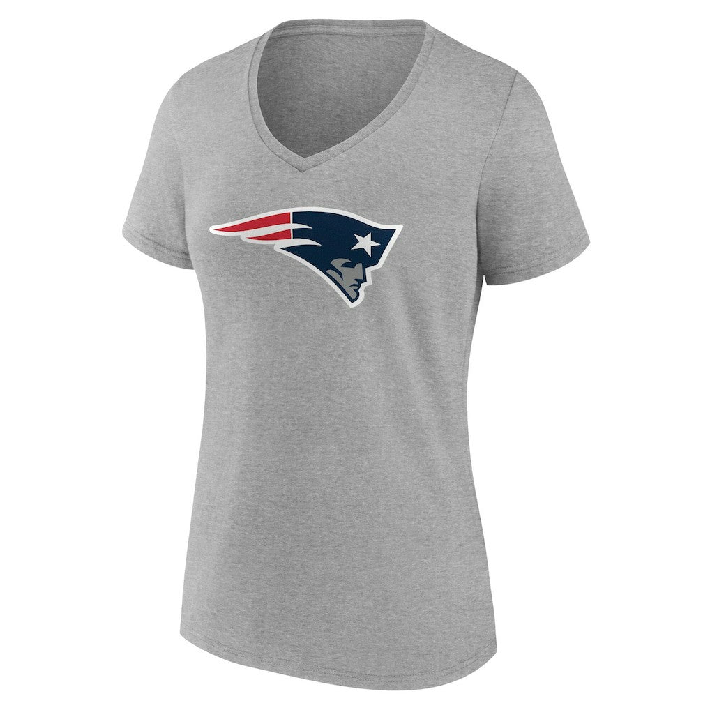 New England Patriots Women's Team Authentic Personalized Name & Number V-Neck T-Shirt | NFL Outlet