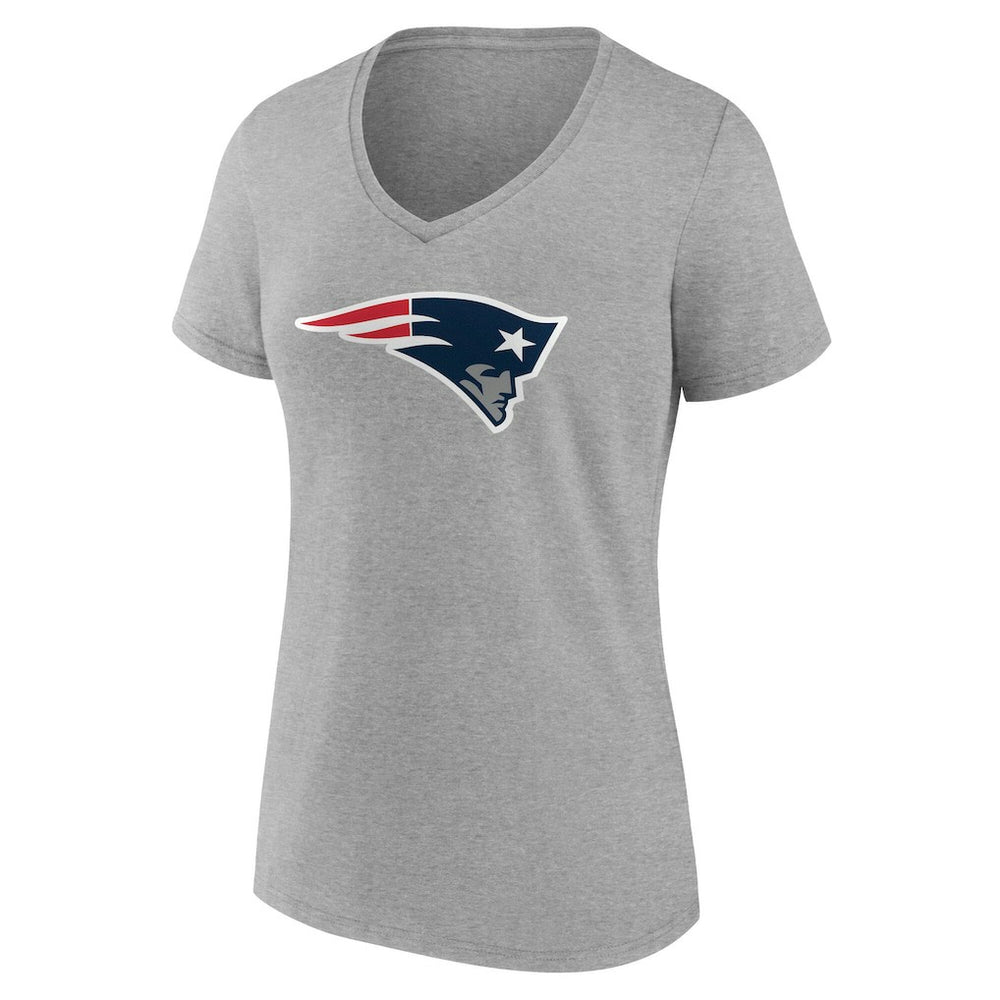New England Patriots Women's Team Authentic Personalized Name & Number V-Neck T-Shirt | NFL Outlet