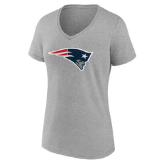 New England Patriots Women's Team Authentic Personalized Name & Number V-Neck T-Shirt | NFL Outlet