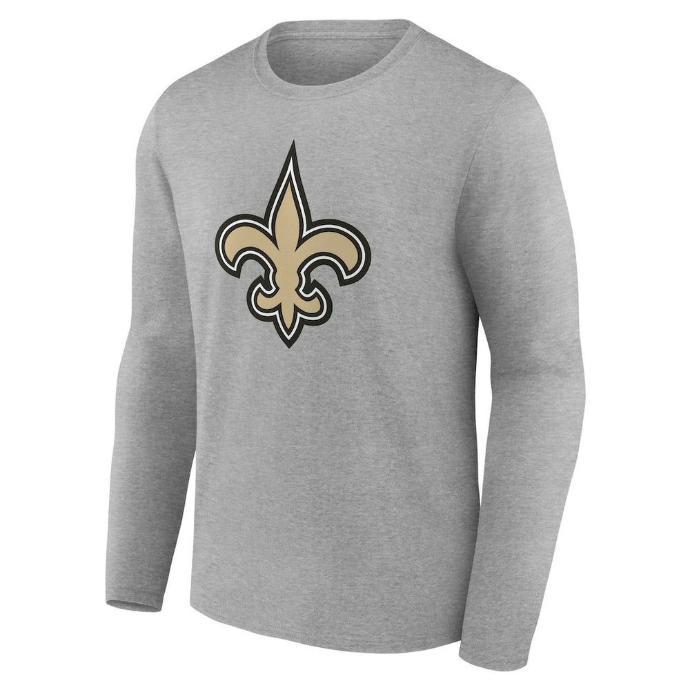 New Orleans Saints Team Authentic Personalized Name & Number Long Sleeve T-Shirt | NFL Outlet