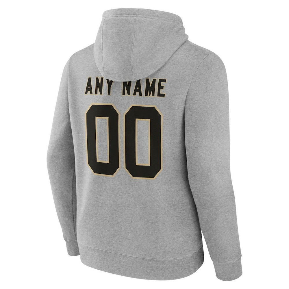New Orleans Saints Team Authentic Personalized Name & Number Hoodie | NFL New