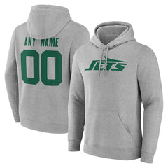 New York Jets Team Authentic Personalized Name & Number Hoodie | NFL Hot