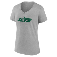 New York Jets Women's Team Authentic Personalized Name & Number V-Neck T-Shirt | NFL On sale