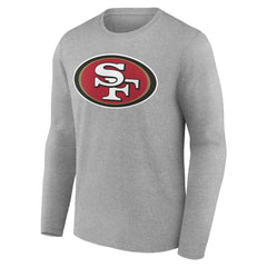 San Francisco 49ers Team Authentic Personalized Name & Number Long Sleeve T-Shirt | NFL Online