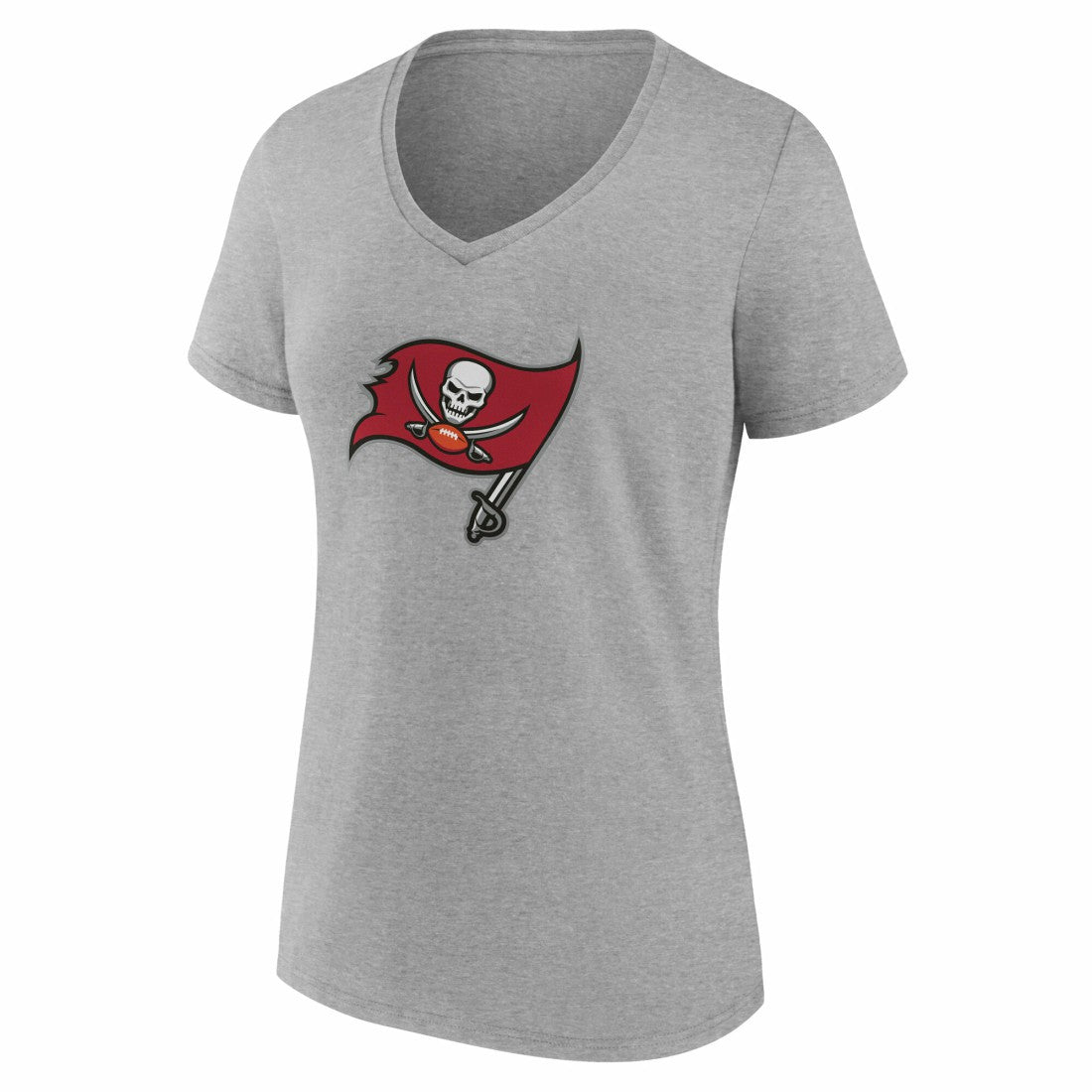 Tampa Bay Buccaneers Women's Team Authentic Personalized Name & Number V-Neck T-Shirt | NFL New