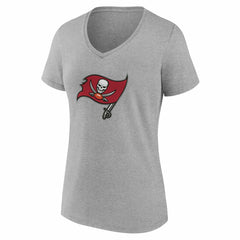 Tampa Bay Buccaneers Women's Team Authentic Personalized Name & Number V-Neck T-Shirt | NFL New