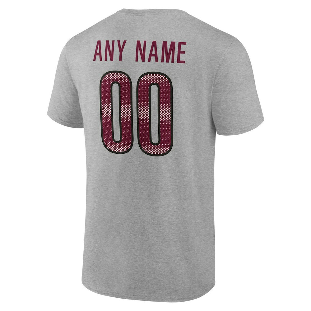 Washington Commanders Team Authentic Personalized Name & Number T-Shirt | NFL US