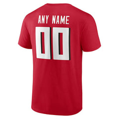 Atlanta Falcons Team Authentic Personalized Name & Number T-Shirt | NFL Sale
