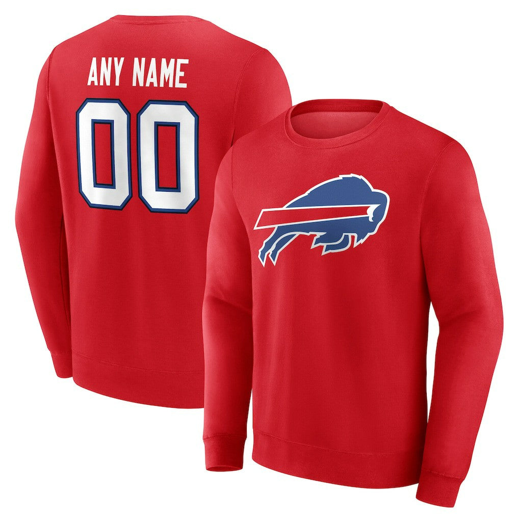 Buffalo Bills Team Authentic Personalized Name & Number Sweatshirt | NFL Near me