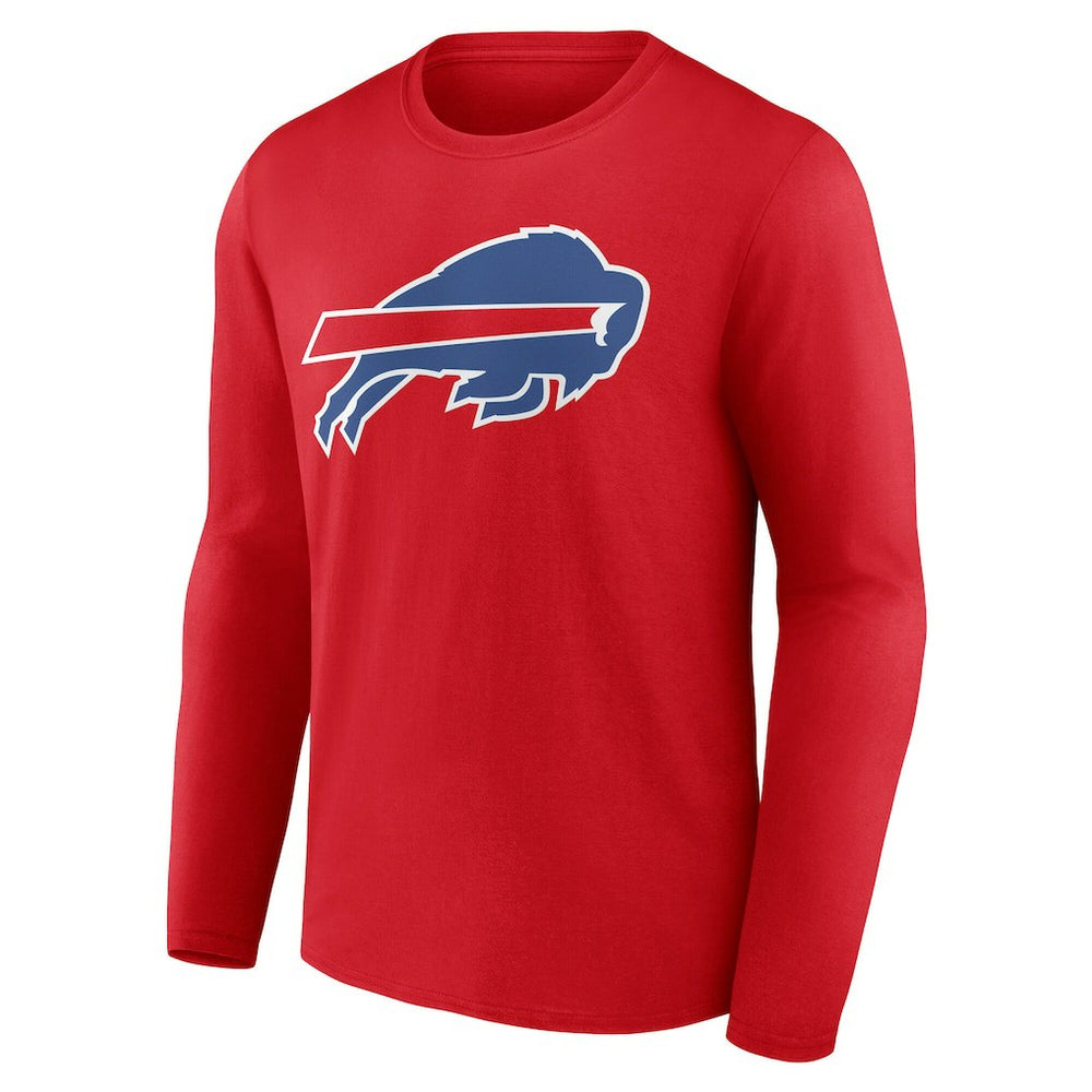 Buffalo Bills Team Authentic Personalized Name & Number Long Sleeve T-Shirt | NFL New