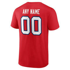 Buffalo Bills Team Authentic Personalized Name & Number T-Shirt | NFL Sale