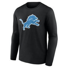Detroit Lions Team Authentic Personalized Name & Number Long Sleeve T-Shirt | NFL Hot