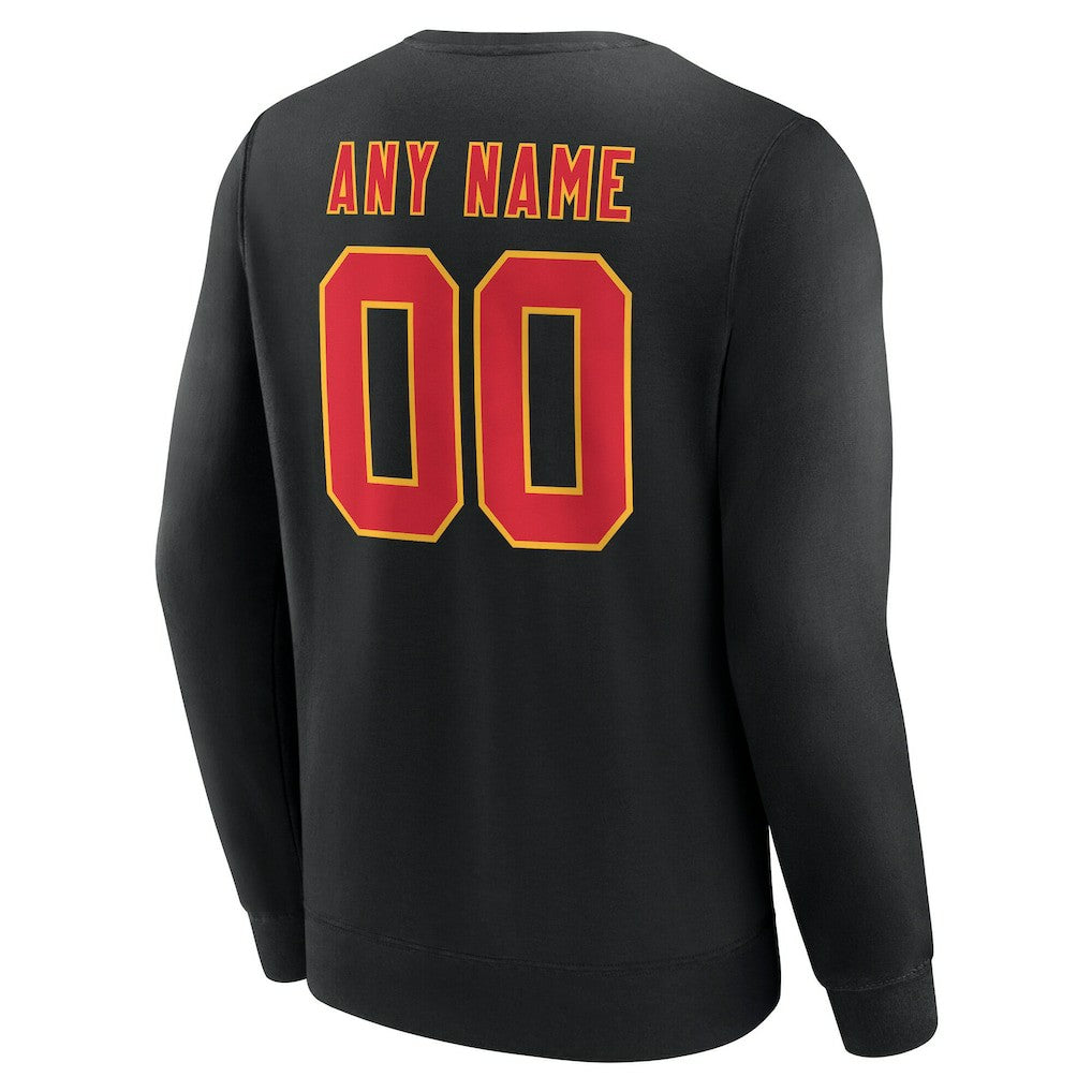 Kansas City Chiefs Team Authentic Personalized Name & Number Sweatshirt | NFL Hot