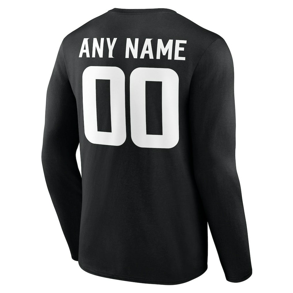 Minnesota Vikings Team Authentic Personalized Name & Number Long Sleeve T-Shirt | NFL Outlet