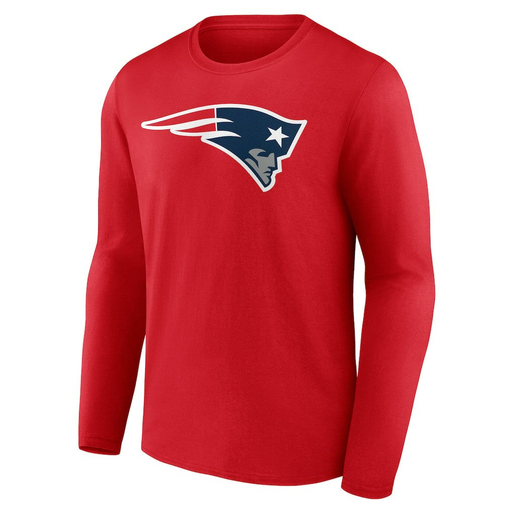 New England Patriots Team Authentic Personalized Name & Number Long Sleeve T-Shirt | NFL New