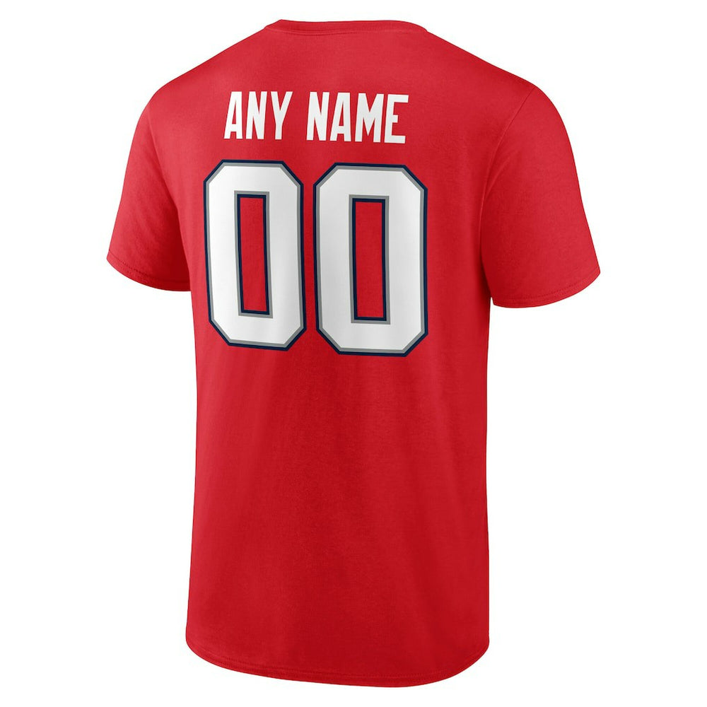 New England Patriots Team Authentic Personalized Name & Number T-Shirt | NFL Online
