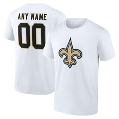 New Orleans Saints Team Authentic Personalized Name & Number T-Shirt | NFL Near me
