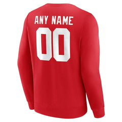 New York Giants Team Authentic Personalized Name & Number Sweatshirt | NFL Outlet