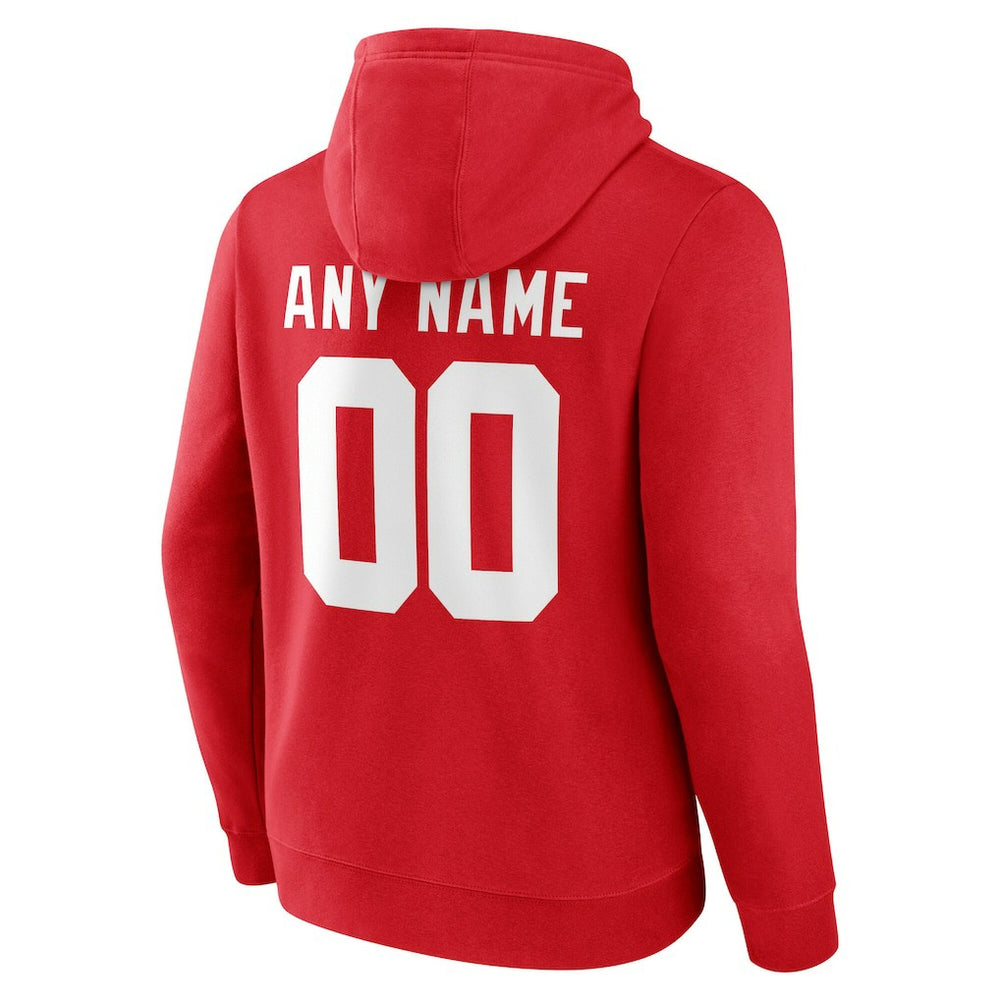 New York Giants Team Authentic Personalized Name & Number Hoodie | NFL Outlet