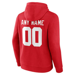 New York Giants Team Authentic Personalized Name & Number Hoodie | NFL Outlet