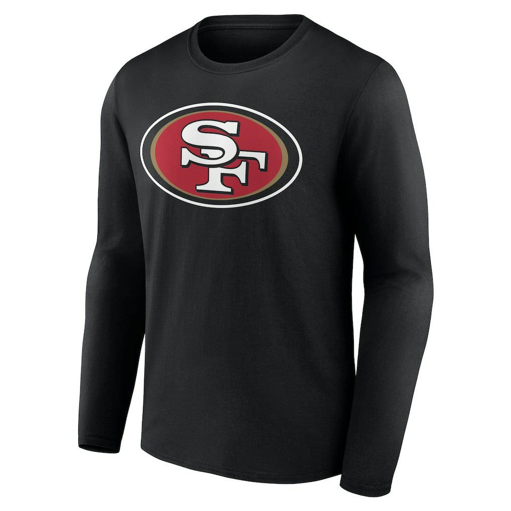 San Francisco 49ers Team Authentic Personalized Name & Number Long Sleeve T-Shirt | NFL Hot