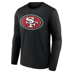 San Francisco 49ers Team Authentic Personalized Name & Number Long Sleeve T-Shirt | NFL Hot