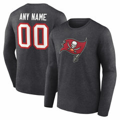 Tampa Bay Buccaneers Team Authentic Personalized Name & Number Long Sleeve T-Shirt | NFL US