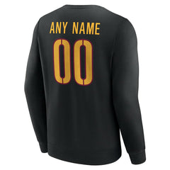 Washington Commanders Team Authentic Personalized Name & Number Sweatshirt | NFL New