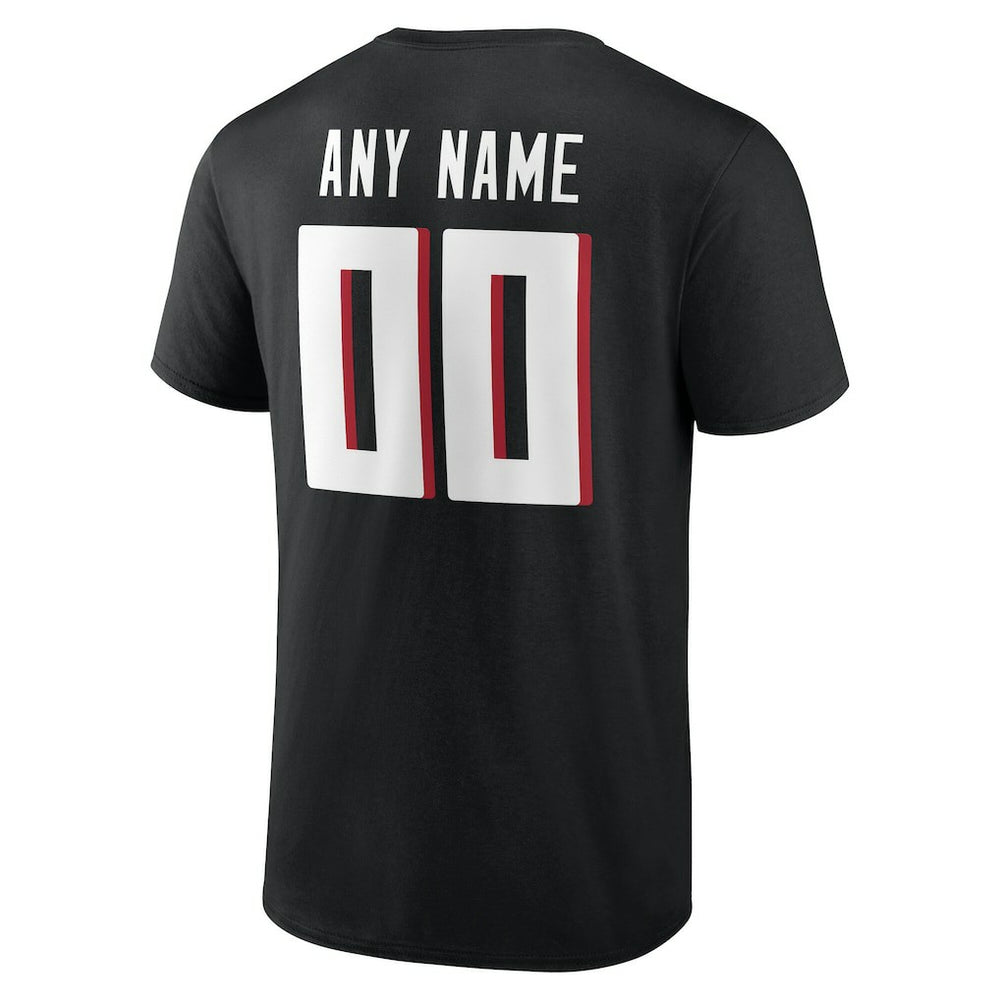 Atlanta Falcons Team Authentic Personalized Name & Number T-Shirt | NFL Near me