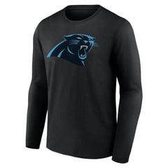 Carolina Panthers Team Authentic Personalized Name & Number Long Sleeve T-Shirt | NFL Outlet