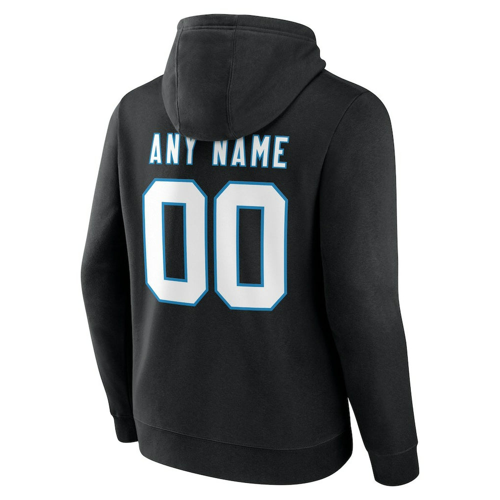 Carolina Panthers Team Authentic Personalized Name & Number Hoodie | NFL US