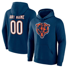 Chicago Bears Team Authentic Personalized Name & Number Hoodie | NFL Online