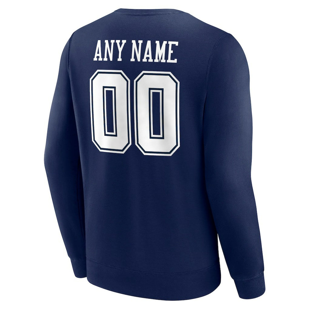 Dallas Cowboys Team Authentic Personalized Name & Number Sweatshirt | NFL Near me