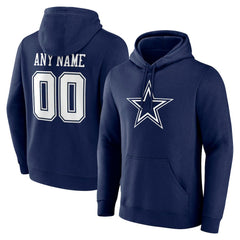 Dallas Cowboys Team Authentic Personalized Name & Number Hoodie | NFL Online