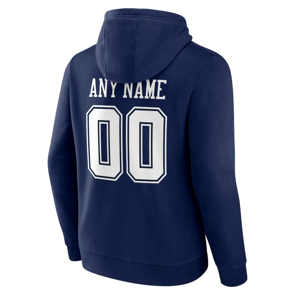 Dallas Cowboys Team Authentic Personalized Name & Number Hoodie | NFL Online