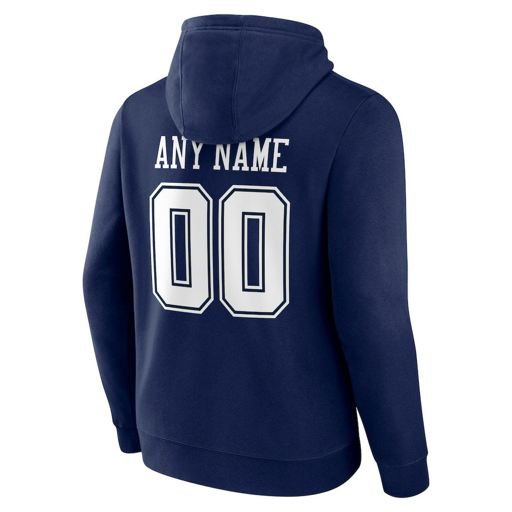Dallas Cowboys Team Authentic Personalized Name & Number Hoodie | NFL Online