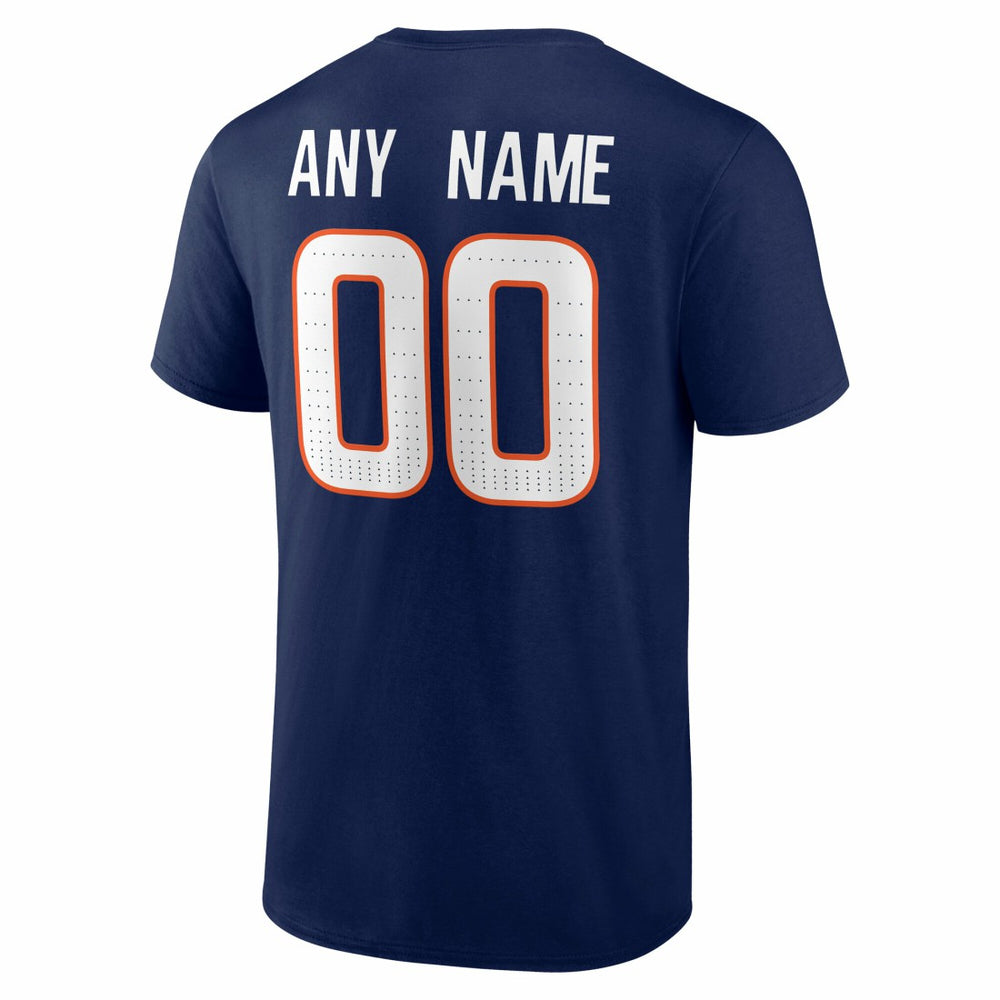 Denver Broncos Team Authentic Personalized Name & Number T-Shirt | NFL New