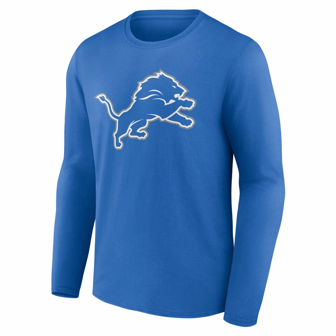 Detroit Lions Team Authentic Personalized Name & Number Long Sleeve T-Shirt | NFL New
