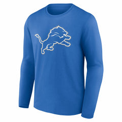 Detroit Lions Team Authentic Personalized Name & Number Long Sleeve T-Shirt | NFL New