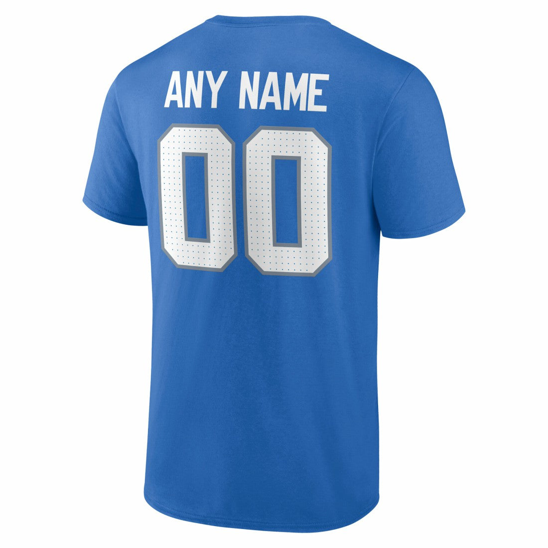 Detroit Lions Team Authentic Personalized Name & Number T-Shirt | NFL Online
