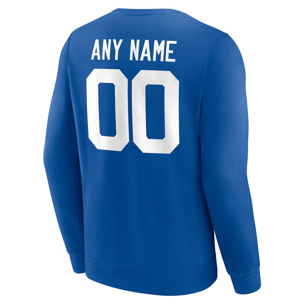 Indianapolis Colts Team Authentic Personalized Name & Number Sweatshirt | NFL Hot