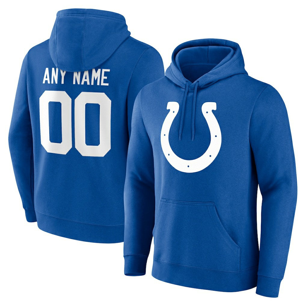 Indianapolis Colts Team Authentic Personalized Name & Number Hoodie | NFL Outlet