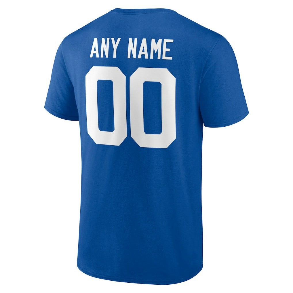 Indianapolis Colts Team Authentic Personalized Name & Number T-Shirt | NFL Hot