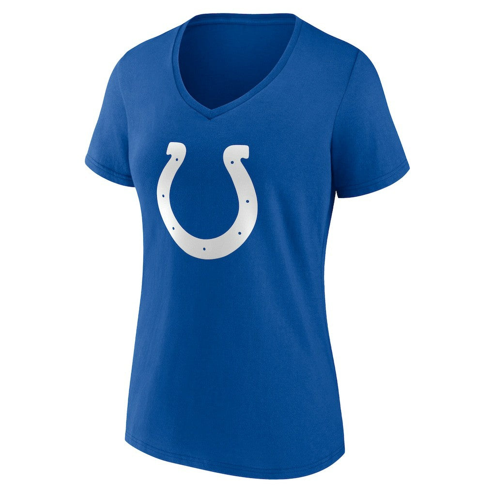 Indianapolis Colts Women's Team Authentic Personalized Name & Number V-Neck T-Shirt | NFL Sale