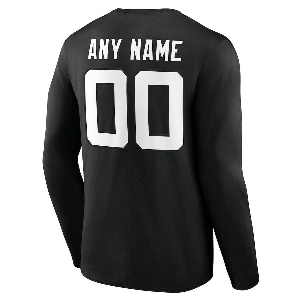 Jacksonville Jaguars Team Authentic Personalized Name & Number Long Sleeve T-Shirt | NFL Outlet