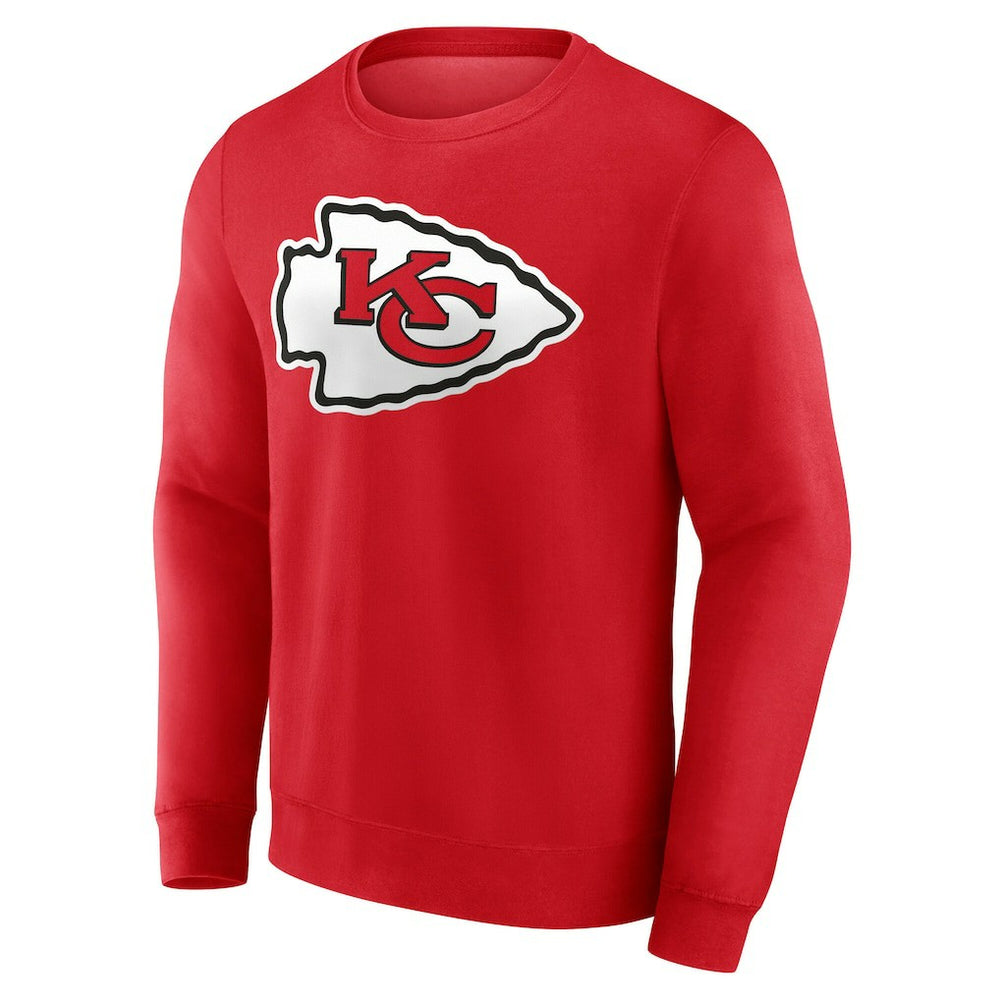 Kansas City Chiefs Team Authentic Personalized Name & Number Sweatshirt | NFL Discount