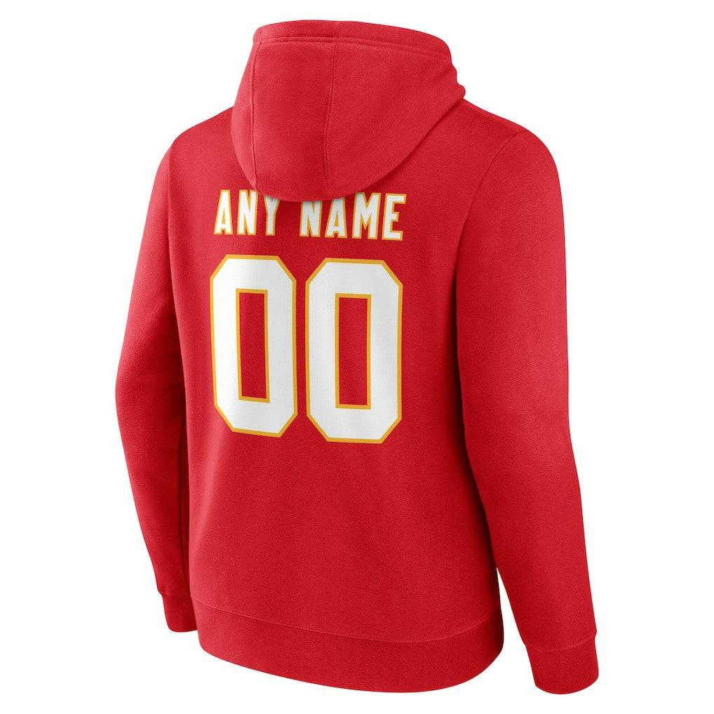 Kansas City Chiefs Team Authentic Personalized Name & Number Hoodie | NFL Near me